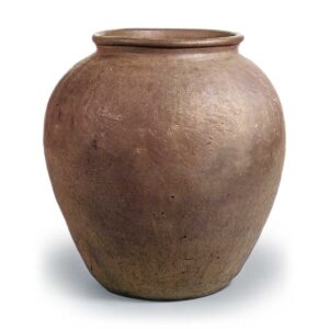 Bizen ware: large jar.