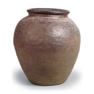 Bizen ware: large jar.