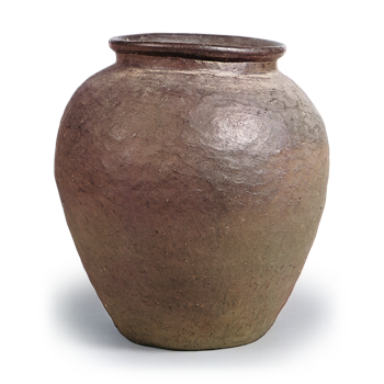 Bizen ware: large jar.