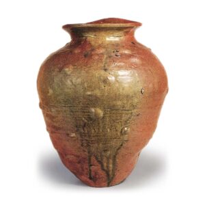 Tamba ware: jar, known as "Shōjō".