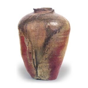 Tamba ware: jar.