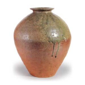 Tamba ware: jar.