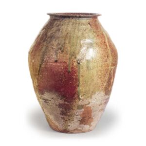 Tamba ware: jar.