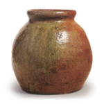 Tamba ware: small jar.