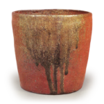 Tamba ware: water jar of Onioke shape.