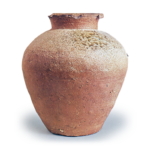 Tamba ware: jar.