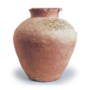 Tamba ware: jar.