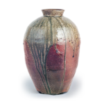 Tamba ware: jar, known as "Nunobiki".