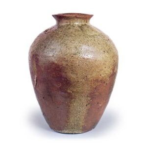 Tamba ware: jar.