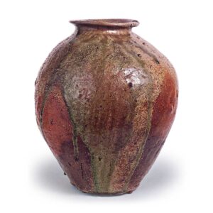 Tamba ware: jar.