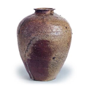 Tamba ware: jar.