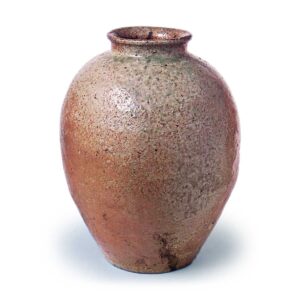 Tamba ware: jar.