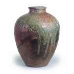 Tamba ware: jar.