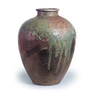 Tamba ware: jar.