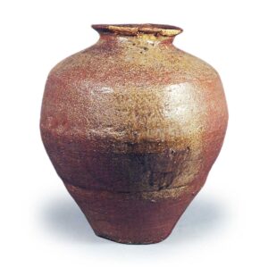 Tamba ware: jar.