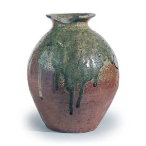 Tamba ware: jar.