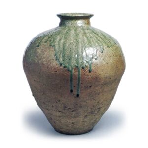 Tamba ware: jar.