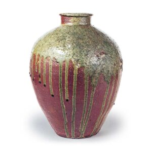 Tamba ware: jar.