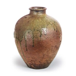 Tamba ware: jar.