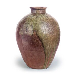 Tamba ware: jar.