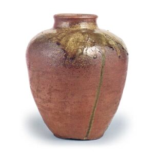 Tamba ware: jar.