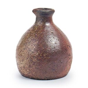 Tamba ware: small bottle.