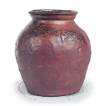 Tamba ware: jar.