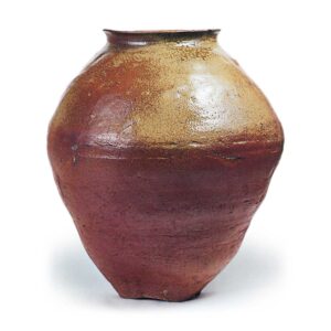Tamba ware: jar.