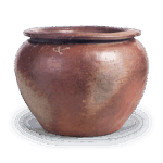 Tamba ware: jar.