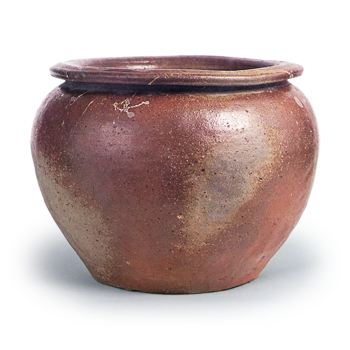 Tamba ware: jar.