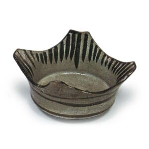 Five square mukozuke bowls, E-garatsu type