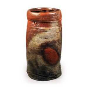 Bizen flower vase、known as "Zangetsu"