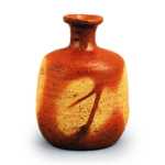 Bizen furidashi (small pot) with ¨fire marks"