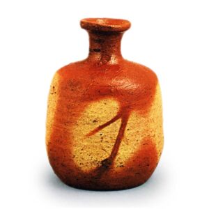 Bizen furidashi (small pot) with ¨fire marks"