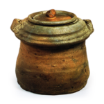 Bizen Water jar with two handles