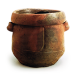 Bizen Water jar with two handles