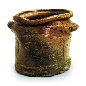 Bizen Water jar with two handles