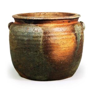 Bizen Water jar with two handles