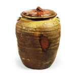 Bizen Water jar of tane-tsubo (seed storage iar) shape