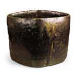 Bizen Water jar of e-boshi (ceremonial head-gear) shape