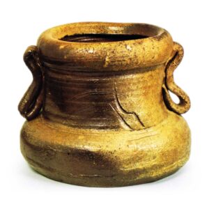 Bizen Water jar with two handles