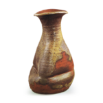 Bizen Bottle-shaped flower vase，known as "Oni-no-kaina"