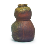 Bizen Gourd-shaped tea caddy