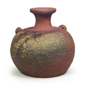 Bizen Furidashi (small pot) with two loop handles