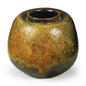 Bizen Tea caddy of shiribukura shape – Ceramics Story