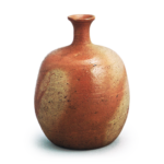 Bizen Wine bottle with "fire marks"