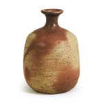 Bizen Wine bottle with "fire marks"