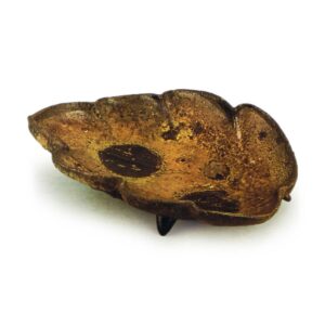 Bizen Leaf-shaped dish