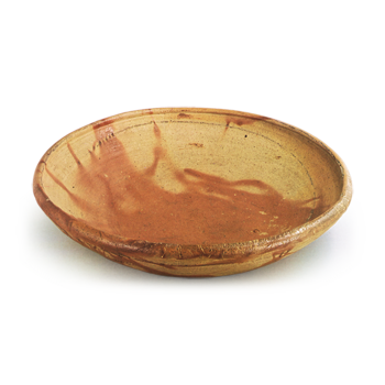 Bizen Large dish with "fire marks"