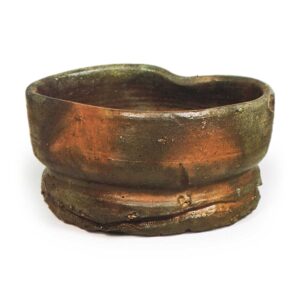 Bizen "Shoe"-shaped small bowl